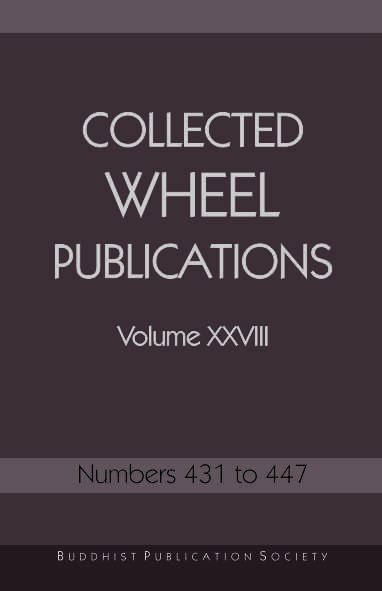 Collected Wheel Publications Vol. XXVIII (431–447)